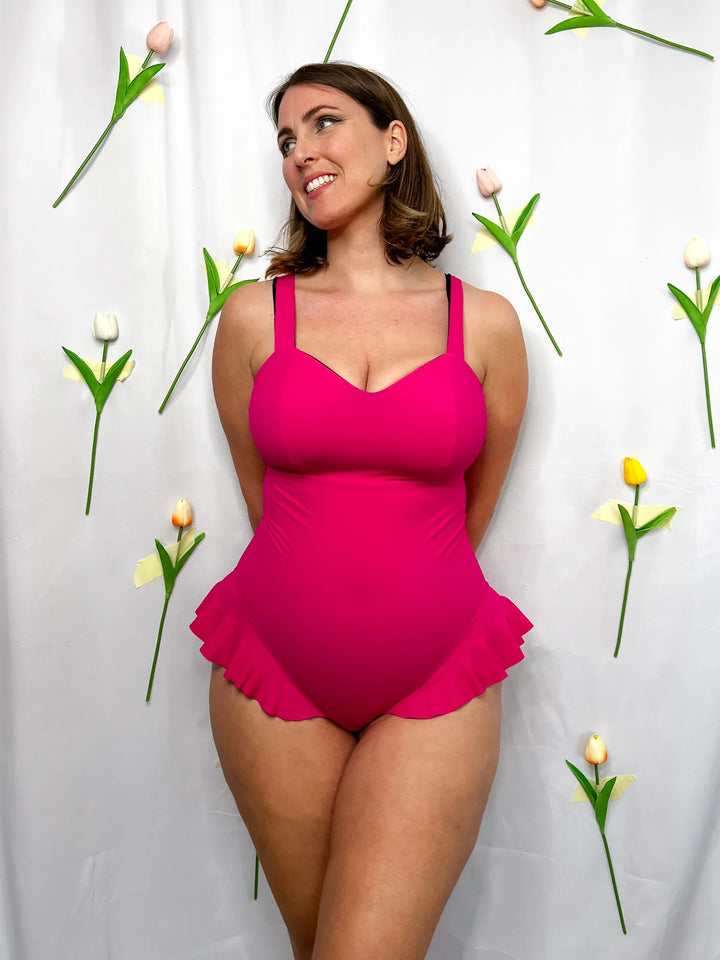 Intero CIAPINA POWER Sculpt - Reversibile - Nero / Fucsia 🦩