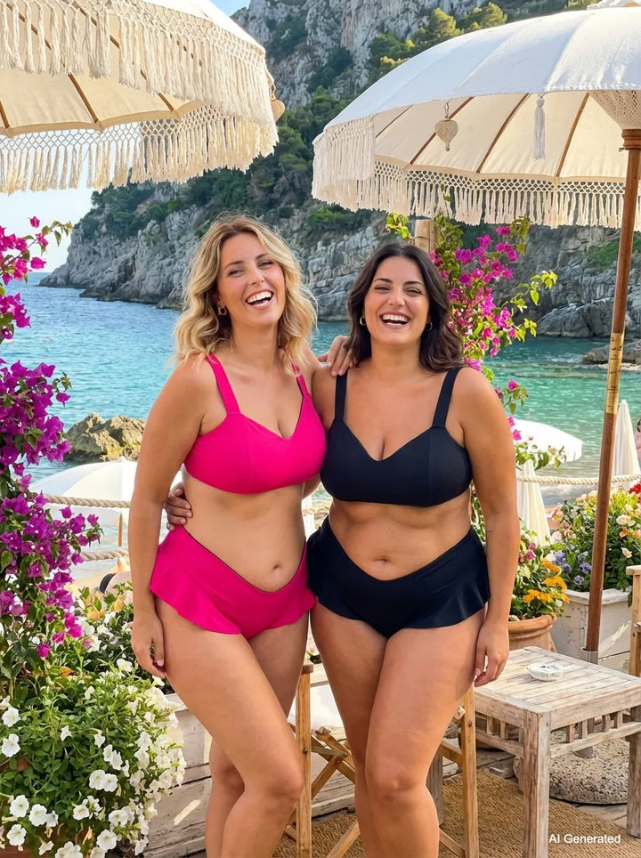 Reggiseno DIANA Sculpt - Reversibile - Nero / Fucsia 🦩