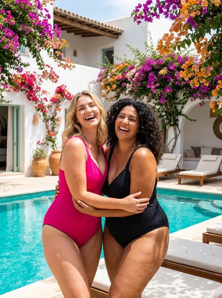 Intero DIANA Sculpt  - Reversibile - Nero / Fucsia 🦩