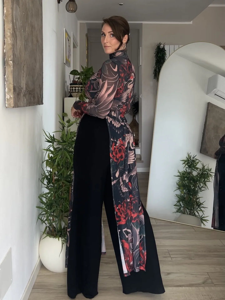 Pantalone PALAZZO Punto Milano - Nero