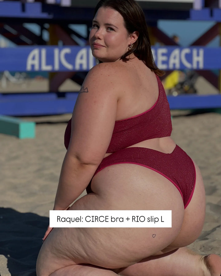 Monospalla Reggiseno - LILLA / CIELO