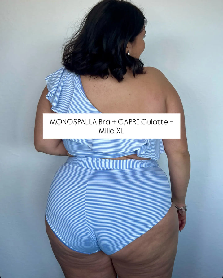 Monospalla Reggiseno - LILLA / CIELO
