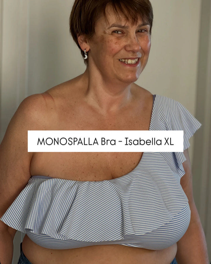 Monospalla Reggiseno - LILLA / CIELO