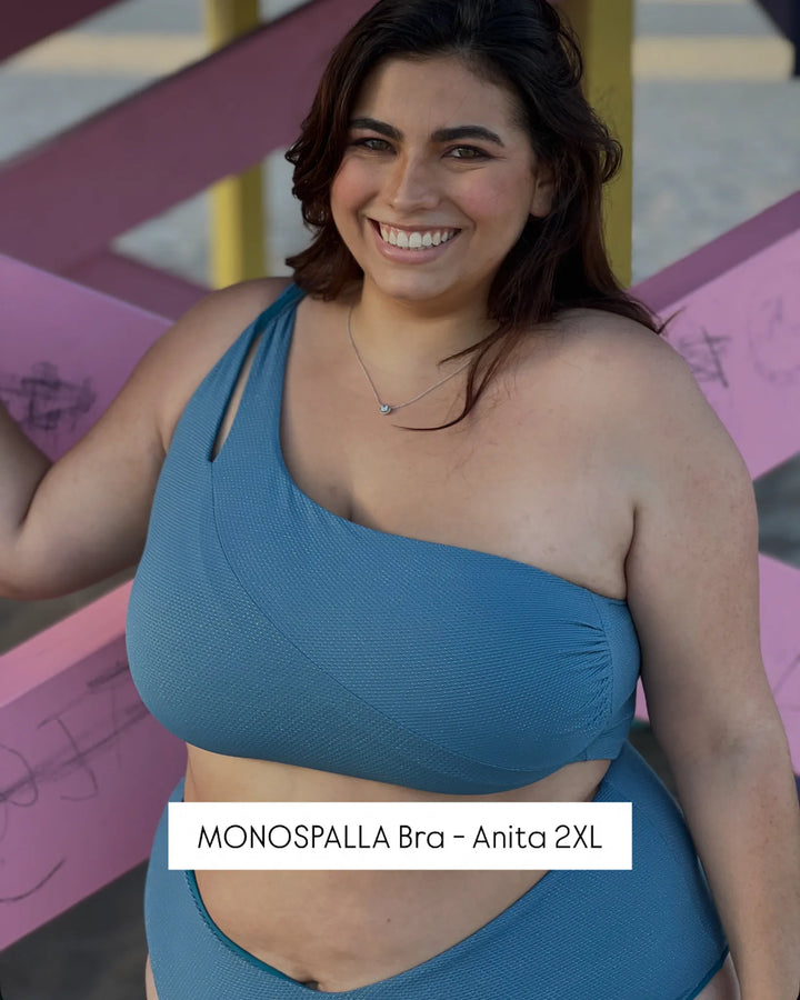 Monospalla Reggiseno - LILLA / CIELO