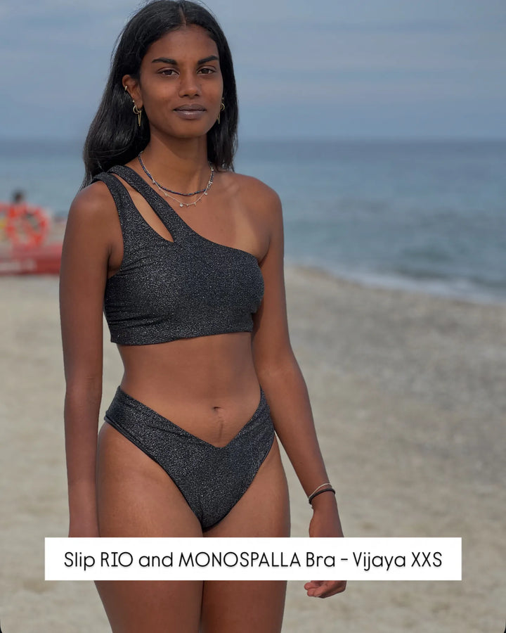 Monospalla Reggiseno - LILLA / CIELO