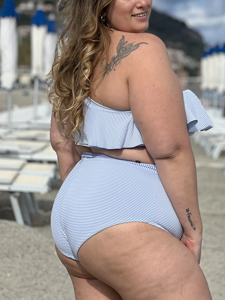 Monospalla Reggiseno - LILLA / CIELO