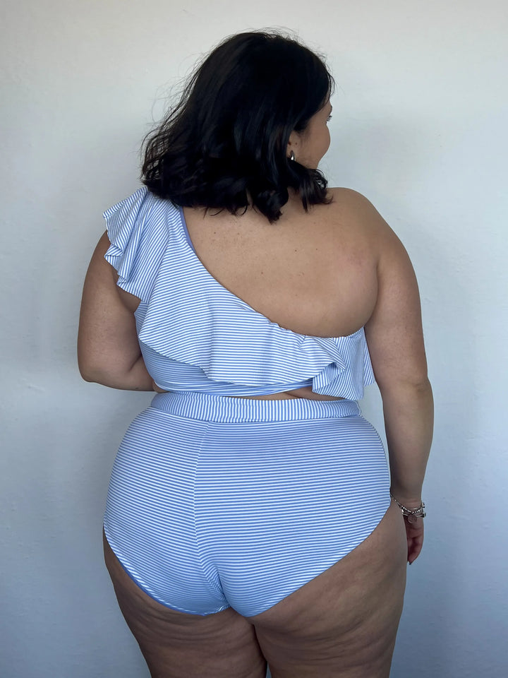 Monospalla Reggiseno - LILLA / CIELO