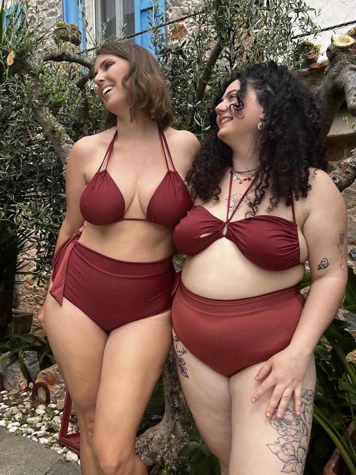 Reggiseno Triangolo multiway - Sangria Recycled