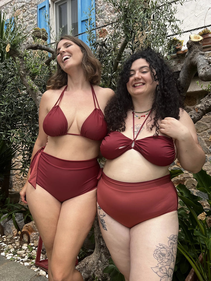 Reggiseno Triangolo multiway - Sangria Recycled