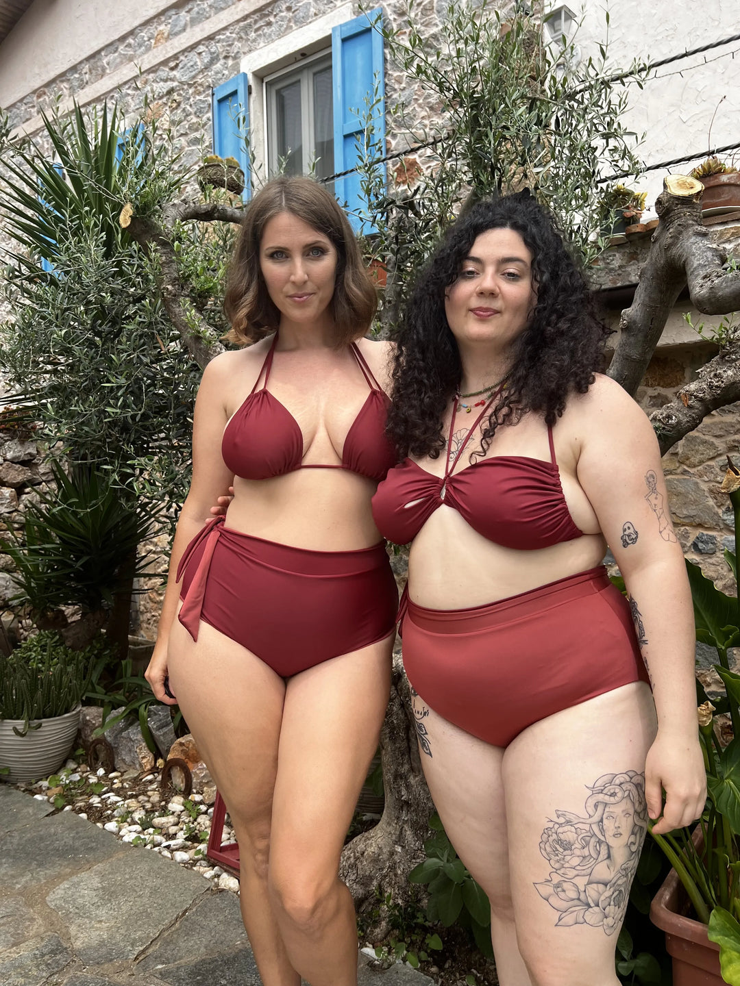 Reggiseno Triangolo multiway - Sangria Recycled