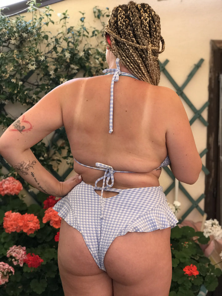Slip SAILOR Sculpt Reversibile - Bianco/Avio