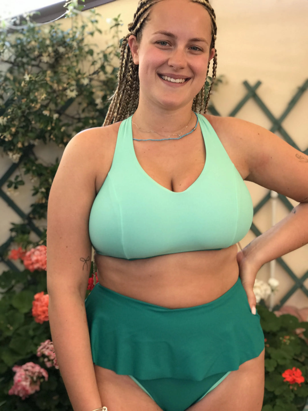 Reggiseno AISHA 3 in 1 - Emerald / Mint