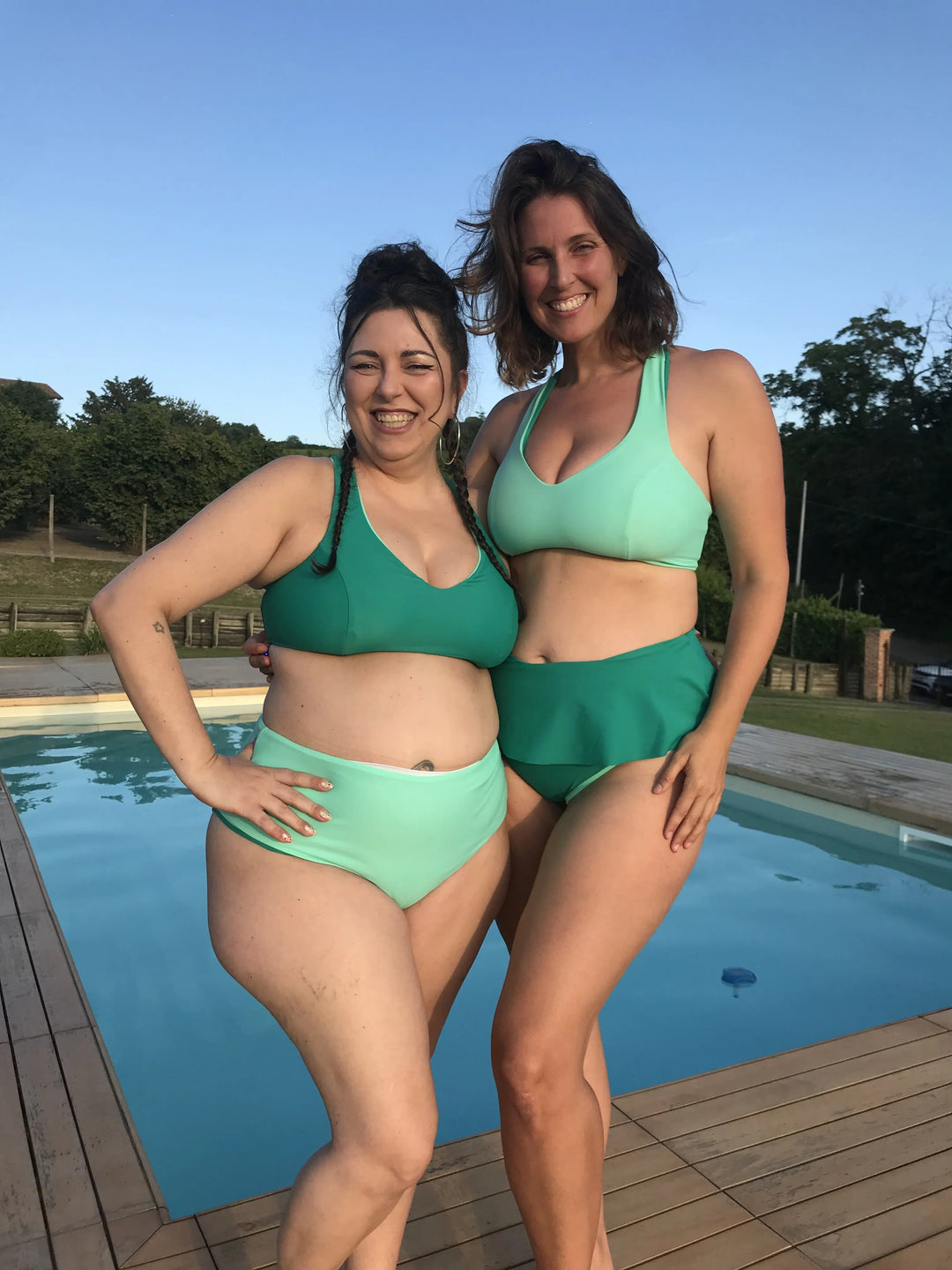 Reggiseno AISHA 3 in 1 - Emerald / Mint