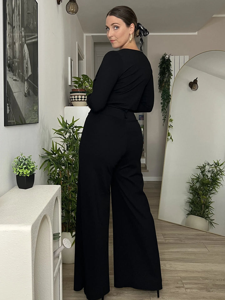 Pantalone PALAZZO Punto Milano - Nero