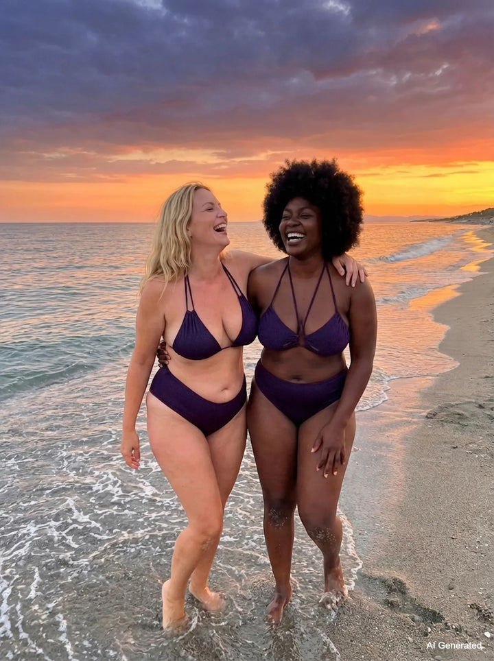 Reggiseno Triangolo "COME TU MI VUOI" - Sculpt - VIOLA