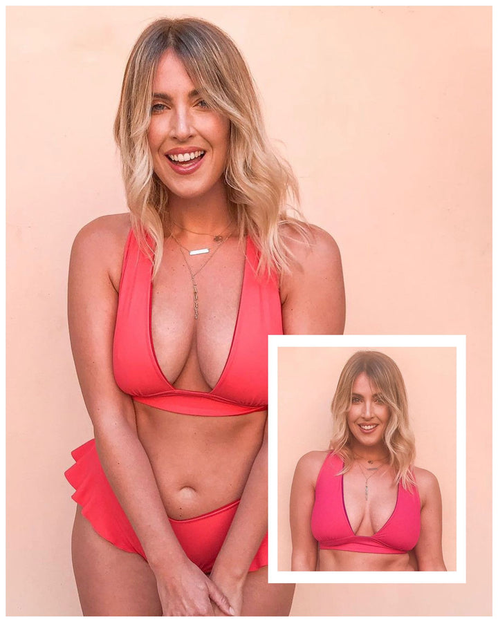 WOW Bra - Fuchsia / Coral