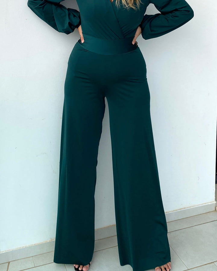 PALAZZO trousers - Green