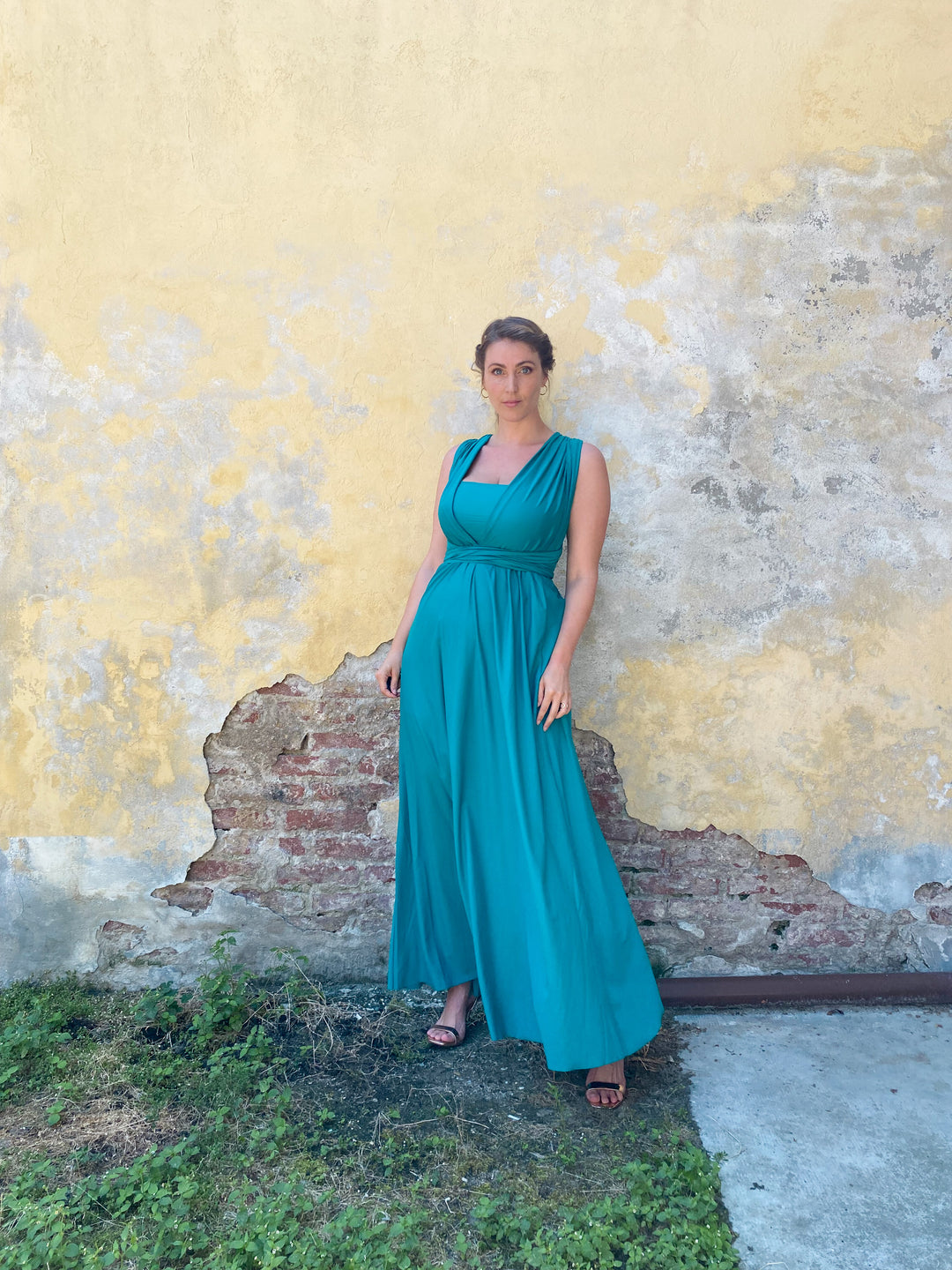 Dress OLIMPIA - Turquoise