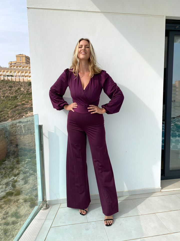 PALAZZO trousers - Purple